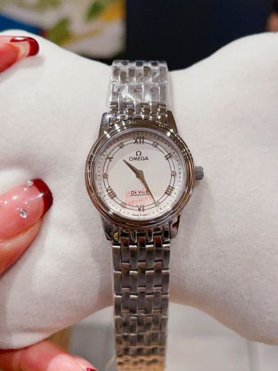 OMEGA De Ville Prestige  Replacement Stainless Steel Watch Straps Ladies Watch Quartz